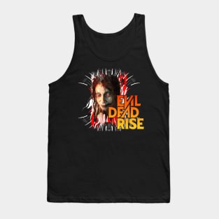 Evil Dead Rise Movie 2023 graphic design by ironpalette Tank Top